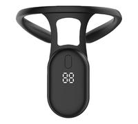 Intelligent Posture Trainer with Smart Vibration Reminder for Men Women (Black)