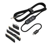 Intelligent Power Adjuster Wire 100W Quick Power Supply For Laptops USB-Type C To DC5.5mm 5V-20V Variable Output Voltages Control Charging Cable