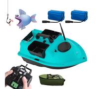 Intelligent RC Bait Boat with Night Fishing Lights, 3 Bait Tanks, GPS Auto Return, 500m Range for Enhanced Fishing Experience