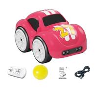 Intelligent Remote Controlled Sensing Car, Upgraded Sensor Car Follows Line, Remote Gesture-Control Small Vehicle Toy, Smart Automatic Avoidance Patrol Line Driving Desktop Toy Cars (Red)