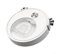 Intelligent Robotic Vacuum Cleaner, 3-in-1 Automatic Sweeping with Powerful Suction & Low Noise, Multi-Layer Filtration for Home, Compact 235mm Design, Black(White)