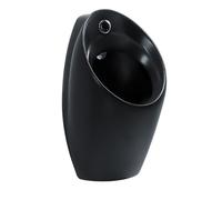 Intelligent Sensor Flush Ceramic Urinal for Men, Spill Proof & Anti-Odor, Ideal for Commercial Spaces Like Hotels, Bars, and Prisons