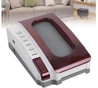 Intelligent Shoe Polisher,Automatic Induction Sole Cleaning Machine,5S Water Purification Mode& Dual Power Supply, Self-Cleaning Shoe Brush,for Hotel Entrance Hall Sales Center(Rojo)