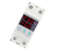 Intelligent Single-Phase Adjustable Overvoltage Under Voltage Current Protector 230VAC (63A)