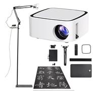 Intelligent Sketch Projectors, Art Projection Lamp, Adjustable Projection Size, Angle, Ideal for Artists, Beginners, Drawing Enthusiasts, Kids, and Adults to Create DIY Paintings