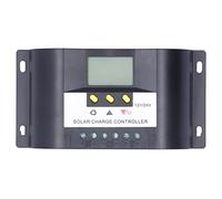 Intelligent Solar Charge Controller with Adjustable Timer Control Modes, LCD Display Solar Controller for DC Loads, Built - in Protection and Real - Time Monitoring (30A)