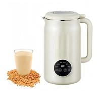 Intelligent Soya Bean Milk Maker, 1.2L Large Capacity 12 Hours Reservation Time Light Sound and Low Noise One Button Automatic Cleaning Suitable for Home Kitchen