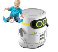 Intelligent Talking Robot - Voice-Controlled Interactive Robot Toy, Educational Pet Buddy | Touch Sensor Learning Device for Boys Girls, Fun Talking Smart for Playroom and Early Development Use