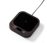 Intelligent Temperature Control Cup Warmer with 45-80°C Settings, 1-8H Timer, Anti-Slip Pad, for Coffee Tea Candles Wax, Brown