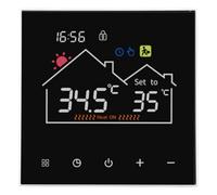 Intelligent Thermostat Controller, Underground Heating Thermostat in Easy Installation (WiFi, (Voice Control for Yandex Alice, for)