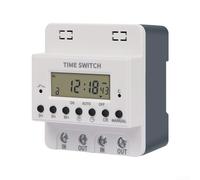 Intelligent Time Control Switch, KG316T AC220V Digital Timer Switch Relay, Programmable Timer For Simple And Practical Use(100A)