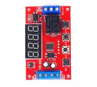 Intelligent Timer Delay Relay Module Cycle Controller LED Display DC 5V/12V/24V Home Industrial Input 0.01s