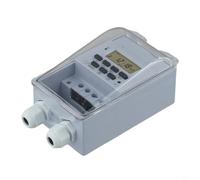 Intelligent Timer KG316T-F for 220V Controller, 16 Programmable ON/Off Groups, Transparent Cover with Key Lock, Wall-Mountable LCD Display, 10A Load Capacity,