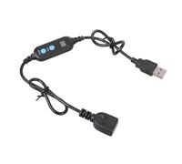 Intelligent USB Timer Control Cable 5V Auto Restarting Switching for Kitchen Fan Desk Devices Voltages Stability Auto Shutoff Programmable USB Switching