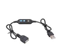 Intelligent USB Timer Control Cord 5V 2A Input Programmable Switches for Desk Fan Aquariums Pumps Usb Extension Timer