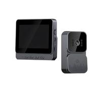 Intelligent Visual Intercommunication Doorbell 70° Viewing Angled Ultrared Rays Night Visibility 2.4G Connection Security Device Home Security Doorbells