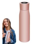 Intelligent Water Bottle with Reminder for Drinking Water, Temperature Display, LED Thermal Mug, Non-Slip Base, Wide Opening, Insulated Bottle Made of Stainless Steel, Suitable for Outdoor Activities