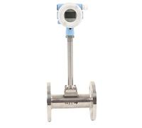 Intelligent Water Flow Meter Multifunctional Robust Gas Flowmeter High Accuracy Measurement for Pipe Systems Aluminum Alloy Silver Blue 50mm Diameter