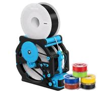 Intelligent Wire Winding Machine, Electric 3D Filament Respooler, Automatic Spool Winder Machine with Smart Start & Stop, Wrap Neatly Without Tangling for 1kg Spools, 3D Printing Materials