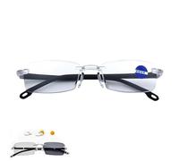Intelligent Zoom Anti Blue Light Presbyopia Glasses,Progressive Multifocal Anti Blue Light Reading Glasses,Photochromic Reading Glasses,Varifocal Glasses Mens and Women,Clear Glasses,Computer Glasses
