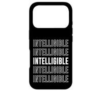Intelligible Case for iPhone 17 Pro