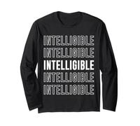 Intelligible Long Sleeve T-Shirt