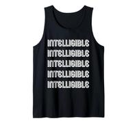 Intelligible Tank Top