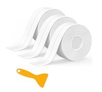 INTELLIGRON 11 ft Bath Sealant Strip, Sealant Tape with Sealing Tool, Bathroom Sealant Tape for Bathtubs, Showers, Toilets and Kitchen Sinks, Simple Seal Tape also suitable for Kitchen corners