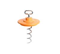 Intellileash Products Intelli-Stayk Dog Tie-Out Stake with Special Surface Lock Technology. Prevents Pulling Out and Bending. (Intelli-Stayk with Beast Dog Surface-Lock)