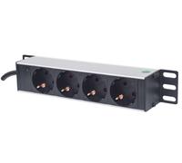 Intellinet 714020 10" 1U Rackmount 4-Output