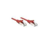 Intellinet 10.21 m Category 6 Network Cable for Network Device First End 1 x Red