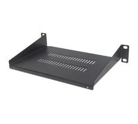 Intellinet 10" Cantilever Shelf 1U 150Mm Depth Vented Max 45Kg Black Three Year