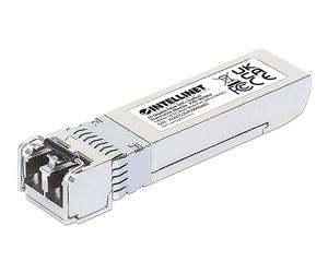 Intellinet 10 Gigabit Fibre SFP+ Optical Transceiver Module, 10GBase-SR (LC) Multi-Mode Port, 300 m, Fiber, Equivalent to Cisco SFP-10G-SR