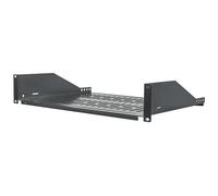 Intellinet 19" Cantilever Shelf. 2U. Fixed. Depth 350mm. Max 15kg