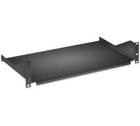 Intellinet 19" Cantilever Shelf 2U Fixed Depth 400mm Max 25kg Black Three Year Warranty