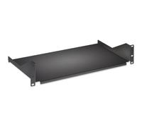 Intellinet 19" Cantilever Shelf 2U Fixed Depth 400mm Max 25kg Black Three Year Warranty
