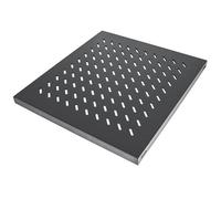 Intellinet 19" Fixed Shelf 1U 525mm Depth Max 50kg Black
