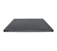 Intellinet 19" Fixed Shelf 1U 700mm Depth Max 50kg Black