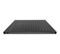 Intellinet 19" Fixed Shelf, 1U, 800mm Depth, Heavy-Duty, Max 100kg, Black