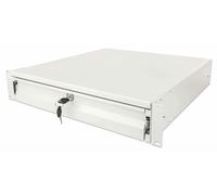 Intellinet 19 Inch Drawer 2HE Lockable 466 mm Deep Grey