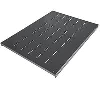 Intellinet 19" Fixed Shelf 1U 600mm Depth Heavy-Duty Max 100kg Black