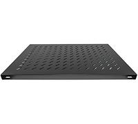 Intellinet 19" Fixed Shelf, 1U, 800mm Depth, Heavy-Duty, Max 100kg, Black