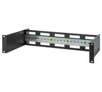 Intellinet 19" Rack Mount Din Rail Kit Depth Adjustable. 2U. box