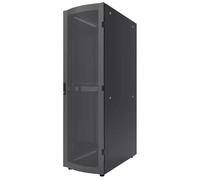 Intellinet 19" Server Cabinet - Free Standing 42U 600x1200mm (width x depth) Black Flatpack Max 1500kg Multi-Point Door Lock One Lock Per Side Panel Usable Depth 123 to 973mm IP20 rated Rack Steel