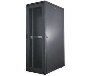 Intellinet 19" Server Cabinet - Free Standing 42U 800x1000mm (width x depth) Black Flatpack Max 1500kg Multi-Point Door Lock One Lock Per Side Panel Usable Depth 123 to 773mm IP20 rated Rack Steel