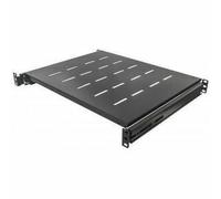 Intellinet 19" Sliding Shelf 1U 800 to 1000mm Depth shelf depth 550mm Black