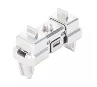 Intellinet 1U Tool-Free Rack Mount Clip (12-Pack) Innovative Solution to Easily Mount 1U Cabinet Accessories in a 10" or 19" Rack without Cage Nut Sets 12-Piece Set in Jar Silver
