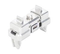Intellinet 1U Tool-Free Rack Mount Clip, 12-Pack - Quick Snap-in Design for Effortless Setup, Ideal for 10 & 19 Racks - Durable Steel & Zinc Construction - 716512