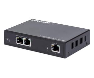 Intellinet 2-Port Indoor Gigabit PoE++ Extender, 60W in, 30W Out, Ultra POE Pass
