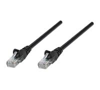 Intellinet 320757 Network Patch Cable, Cat5e, 2m, Black, CCA, U/UT...